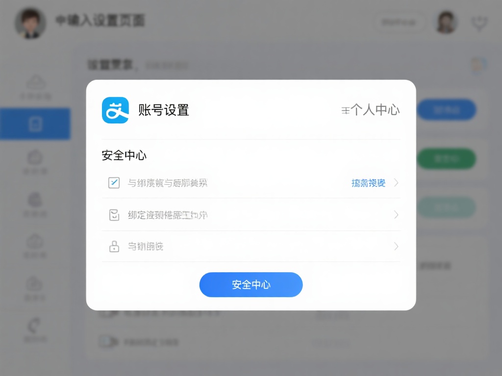 进入设置页面：在个人中心中找到“账号设置”或“安全